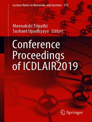 cover image of Conference Proceedings of ICDLAIR2019
